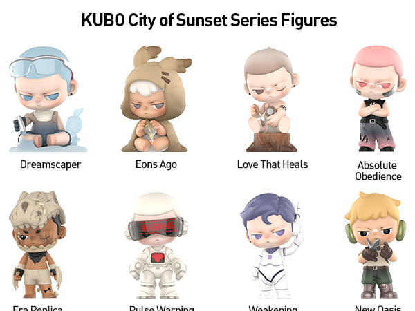 KUBO City of Sunset シリーズ アソートボックス Amazon.com: POP MART Kubo City of Sunset Series Blind Box