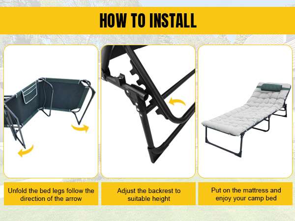 あゆゴン　天板以外防水板仕様1104535 Amazon.com: YELLOW JACKET Folding Camping Cot for Adults