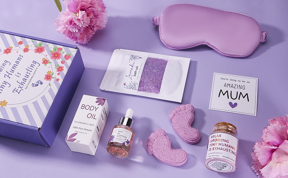 New Mum Hamper Presents. Mums Self Care Spa Box Set Mum to Be Gifts