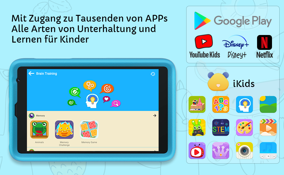 Blackview Tab 6 Kids tablet Kinder 8 zoll Android 11