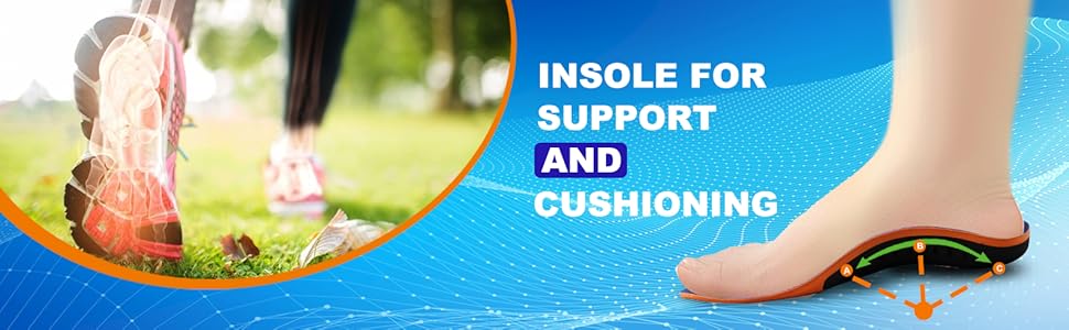 Plantar Fasciitis Arch Support Insoles