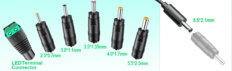 ac adapter 24v 1a 0.5a 1.5a dc in 24v