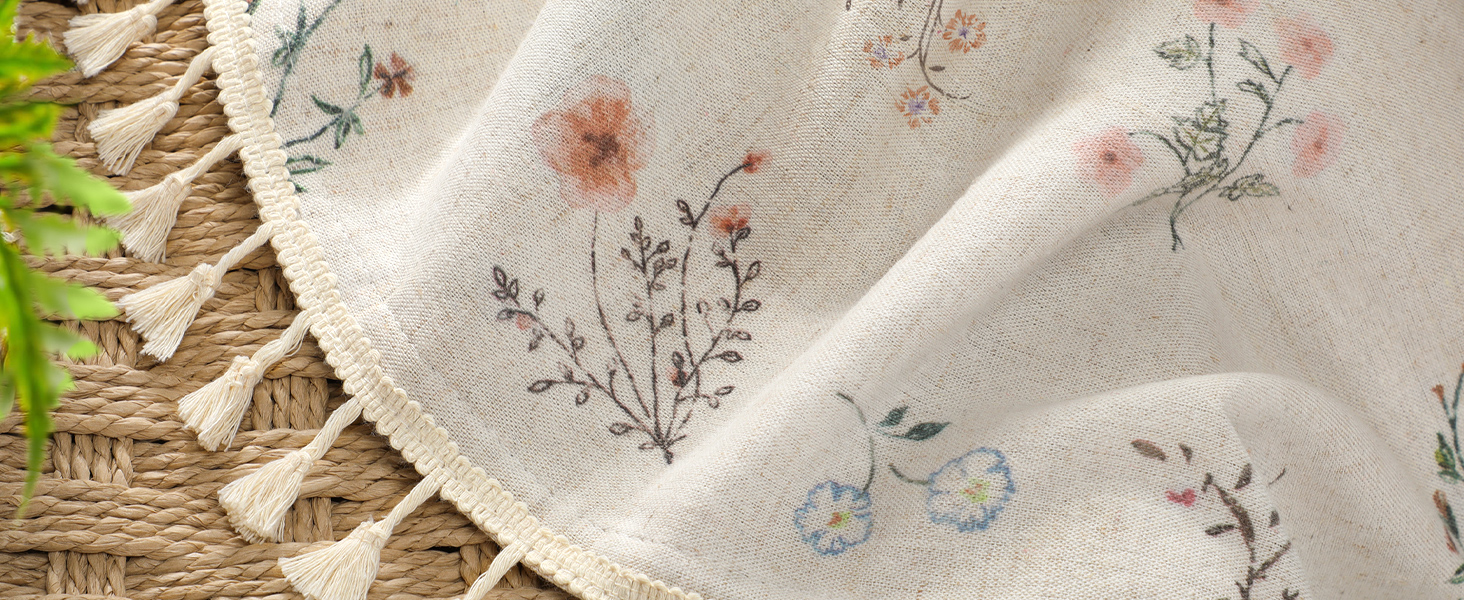 boho blackout curtains