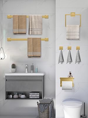 brushed nickel bathroom hardware set