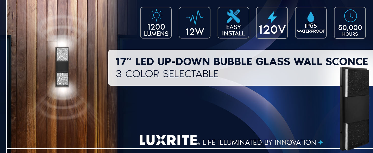 led wall sconce light outdoor exterior lr40392