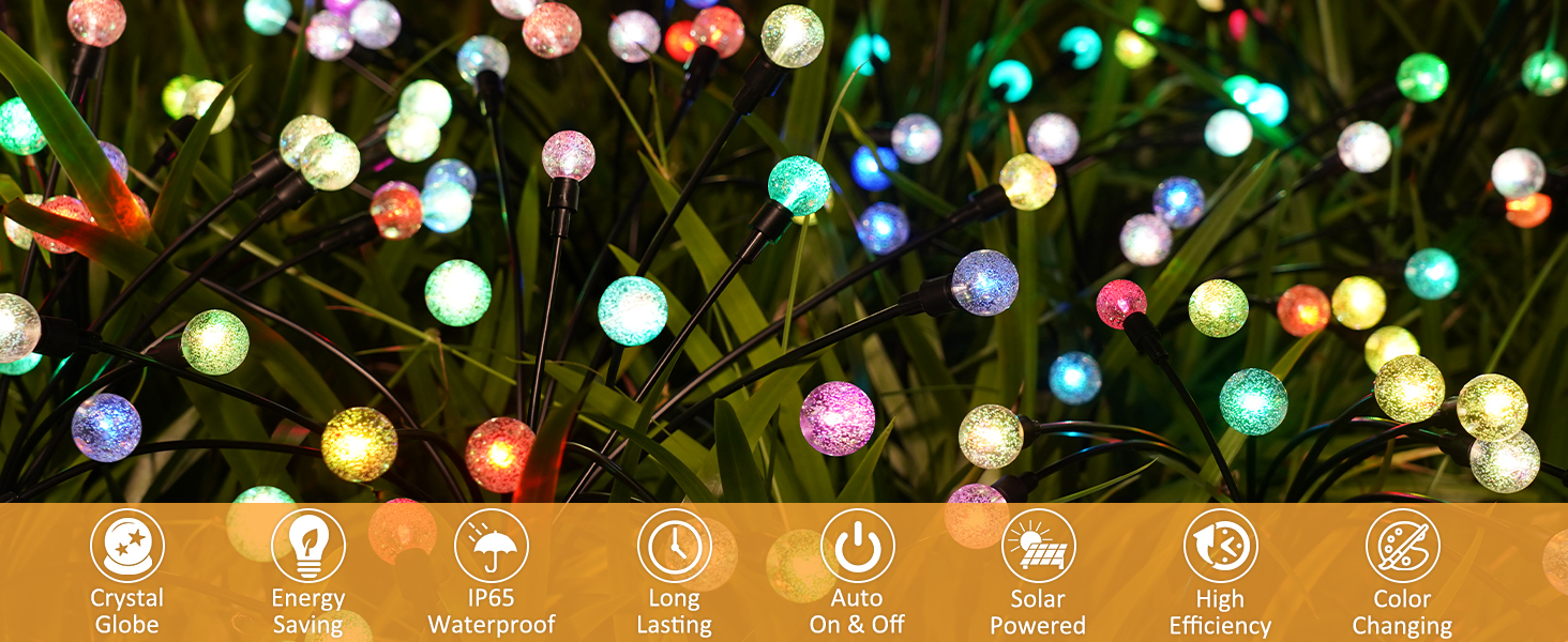 solar outdoor lights waterproof