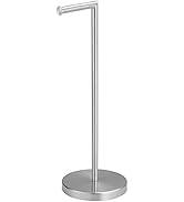 BWE Bathroom Toilet Paper Holder Stand Brushed Nickel SUS304 Stainless Steel RV Modern Freestandi...