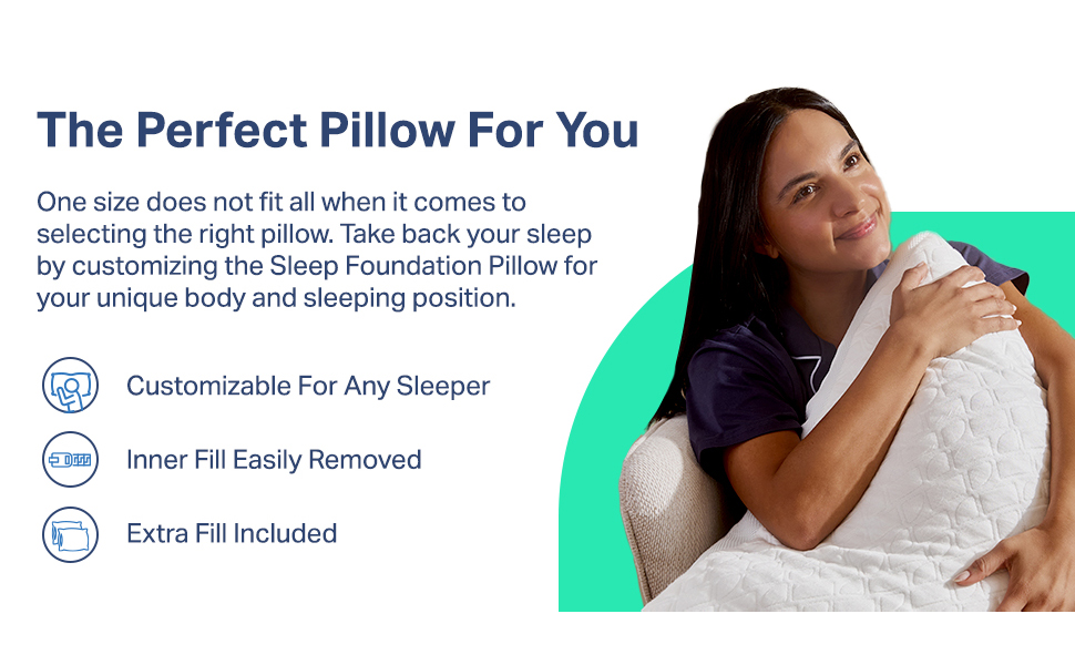 Cross Cut Memory Foam Pillow