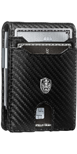 Slim Wallet for Men with Money Clip