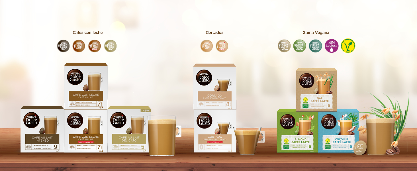 Cafés con leche y cortados