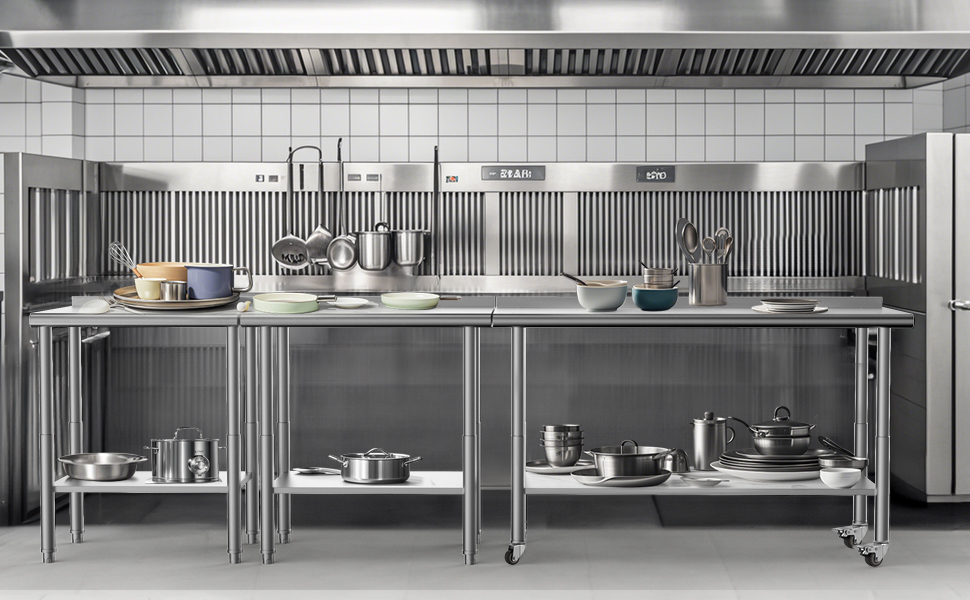 Stainless Steel Prep Table