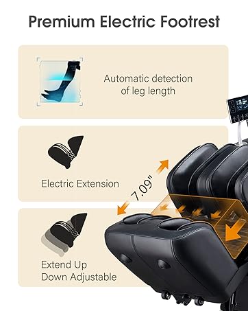 EasPearl R8089 Premium Electric Footrest