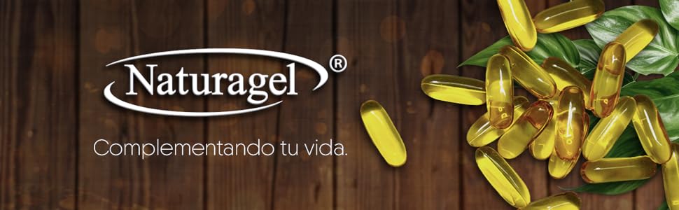 Naturagel; Suplementos; Vitaminas; Minerales; Cápsulas; Tabletas