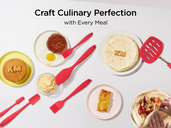 dishwasher heat resistant purple teal red blue spreading bamboo vegetable chicken dough 