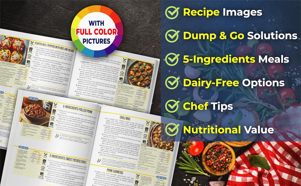 Full color cookbook