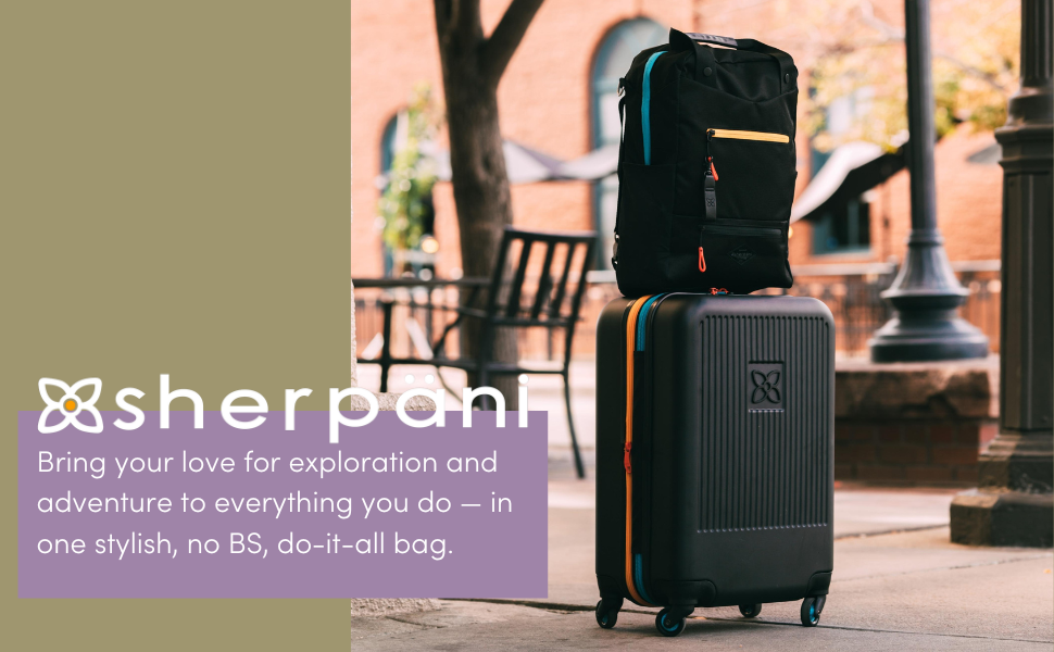 Sherpani Meridian 22 Carry-On Luggage Caribe