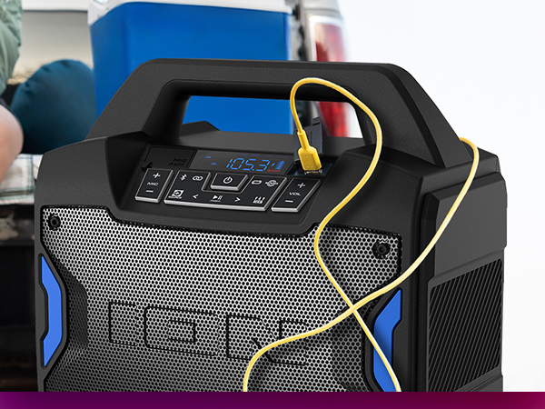 ION Tailgater Bluetoothスピーカーシステム Tailgater® Boom | ION Audio