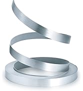 ZYJT PVC Edge Banding, Brushed Aluminum 7/8