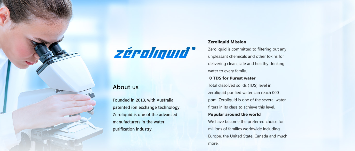 Zeroliquid ZR017 Water Filter Replacement, Compatible With
