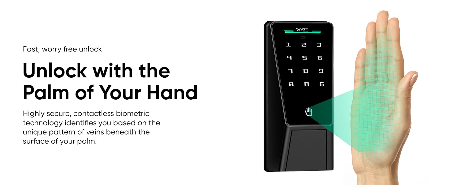 Wyze Palm Lock Unlock