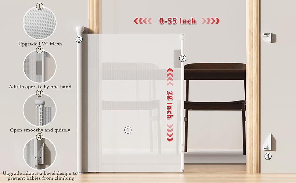 Retractable Baby Gates-2