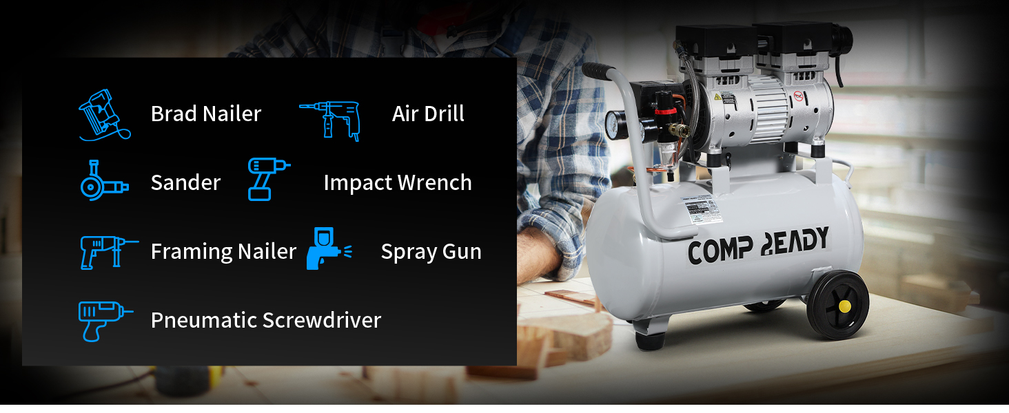 6 Gallon Portable Air Compressor