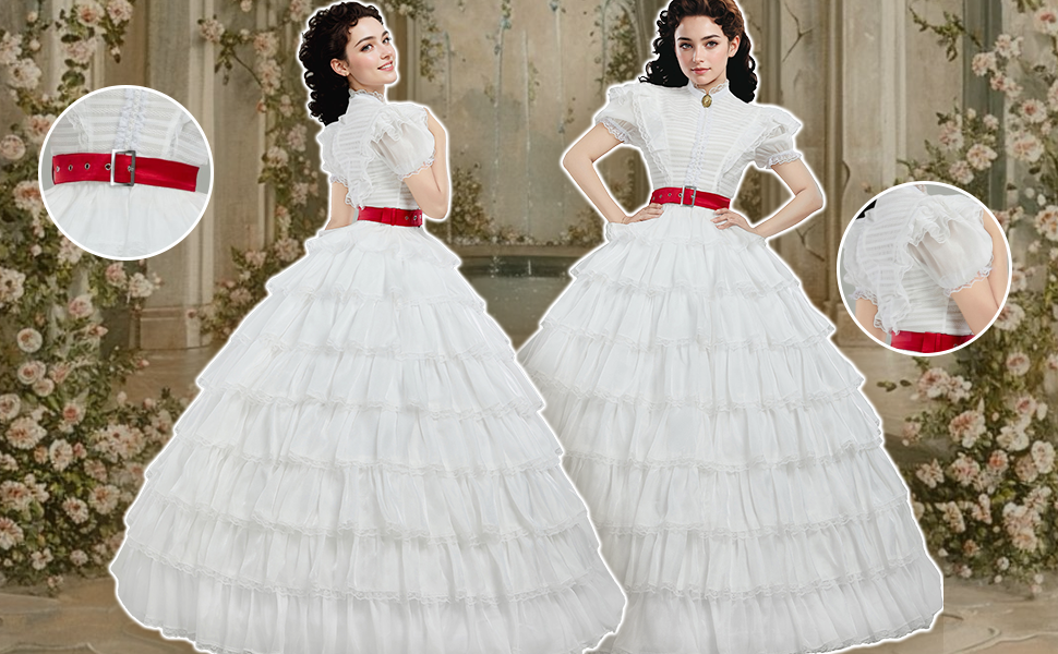 Scarlett OHara Costume Rococo Top Skirt