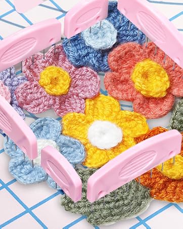 130Pcs Knit Blocking Combs Pins Kit