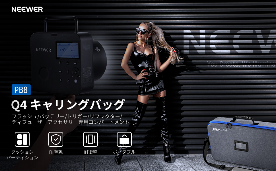 Amazon.co.jp: NEEWER Q4キャリングバッグ ショルダーストラップ