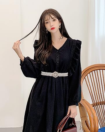 Women Wedding Dress Sash Belt 