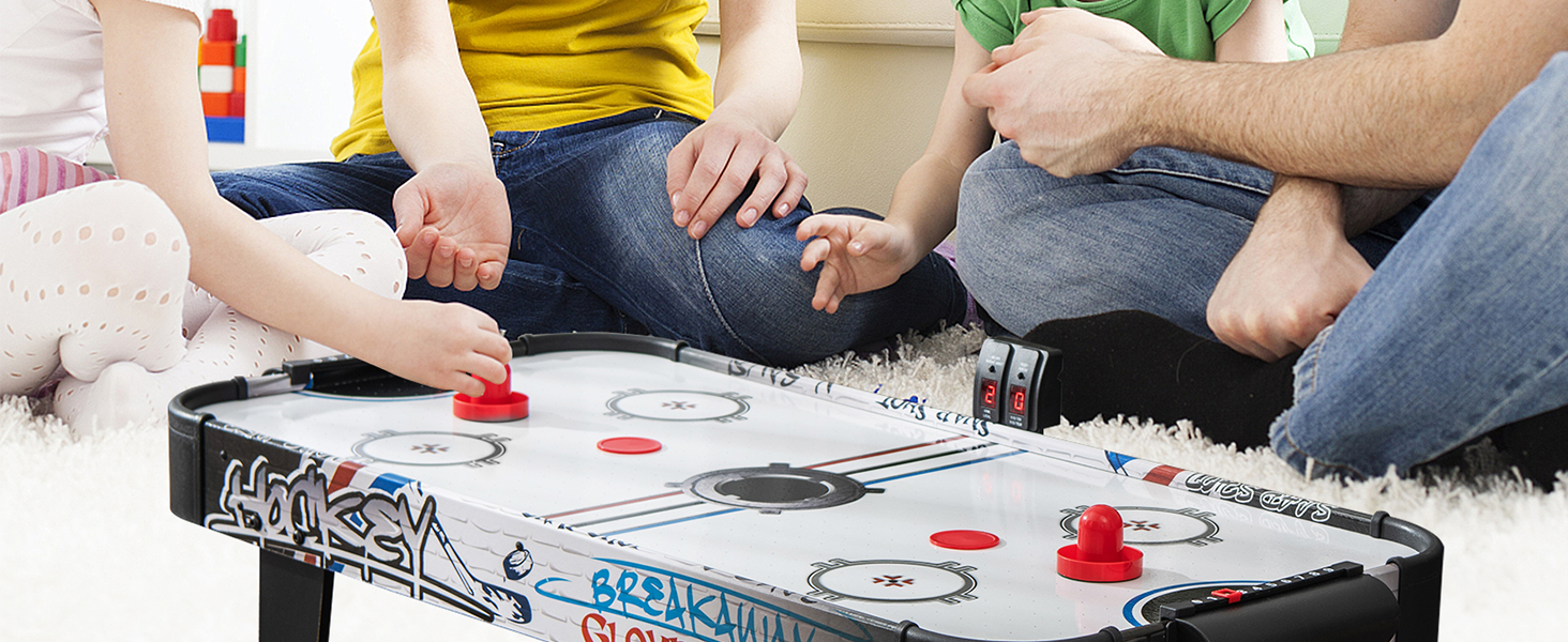 Costway 107cm Air Powered Hockey Table