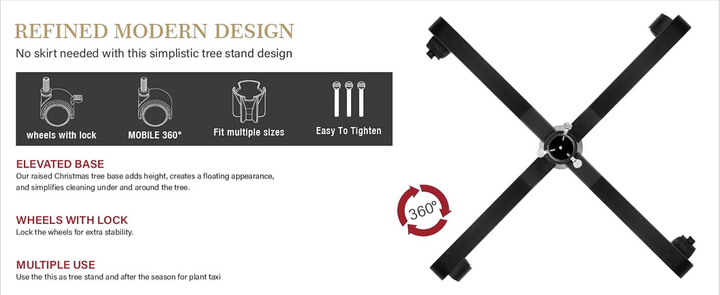 Tree Nest Christmas Tree Stand Base for Artificial Trees