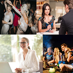 Gireatick 8pcs liquid glitter eyeliner set with gift package