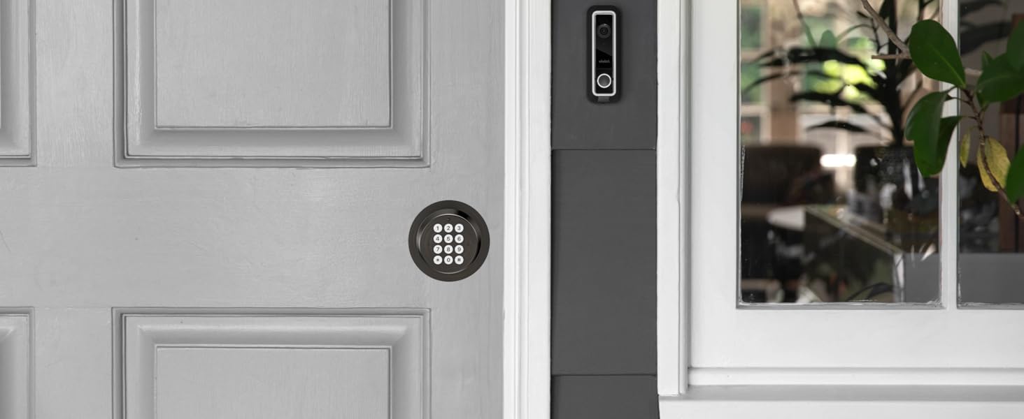 Signstek Keyless Entry Door Lock, Door Knob with Keypad, Smart Code