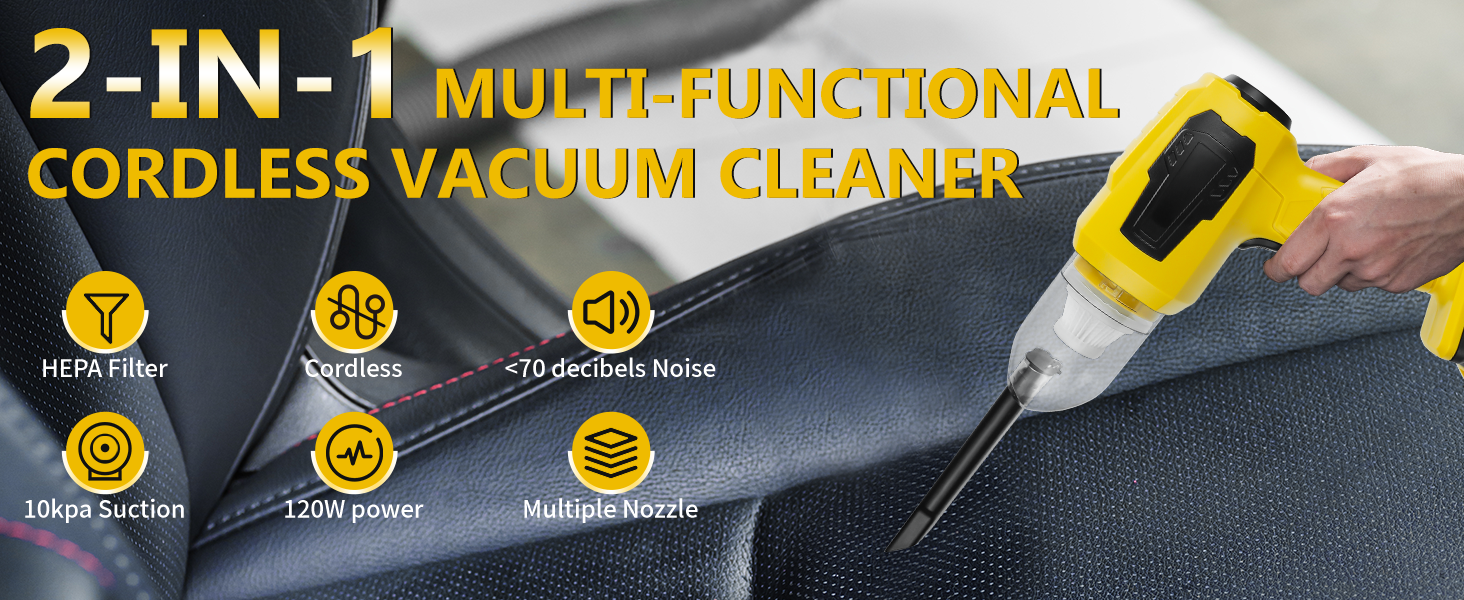 Cordless Mini Handheld Vacuum Cleaner