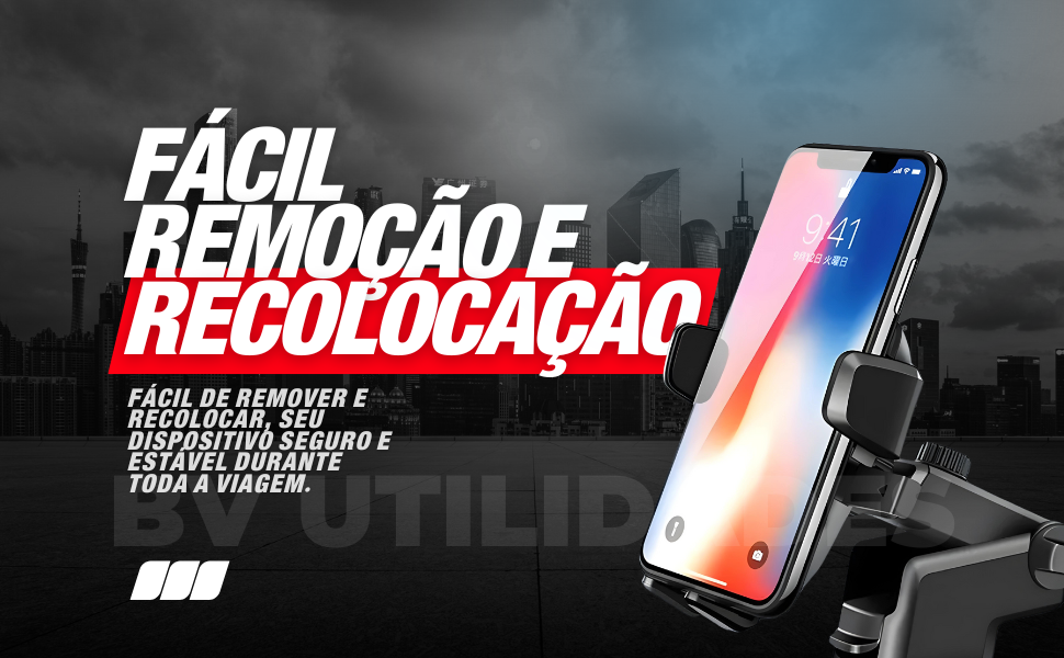 Suporte veicular para celular