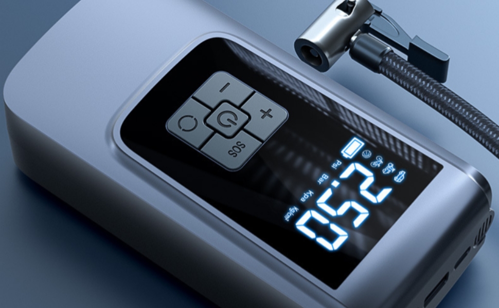 Amazon.co.jp: 電動空気入れ Aumotop 自転車電動エアーポンプ