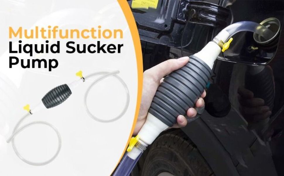 Fuel Transfer Pump Kit Tank Sucker