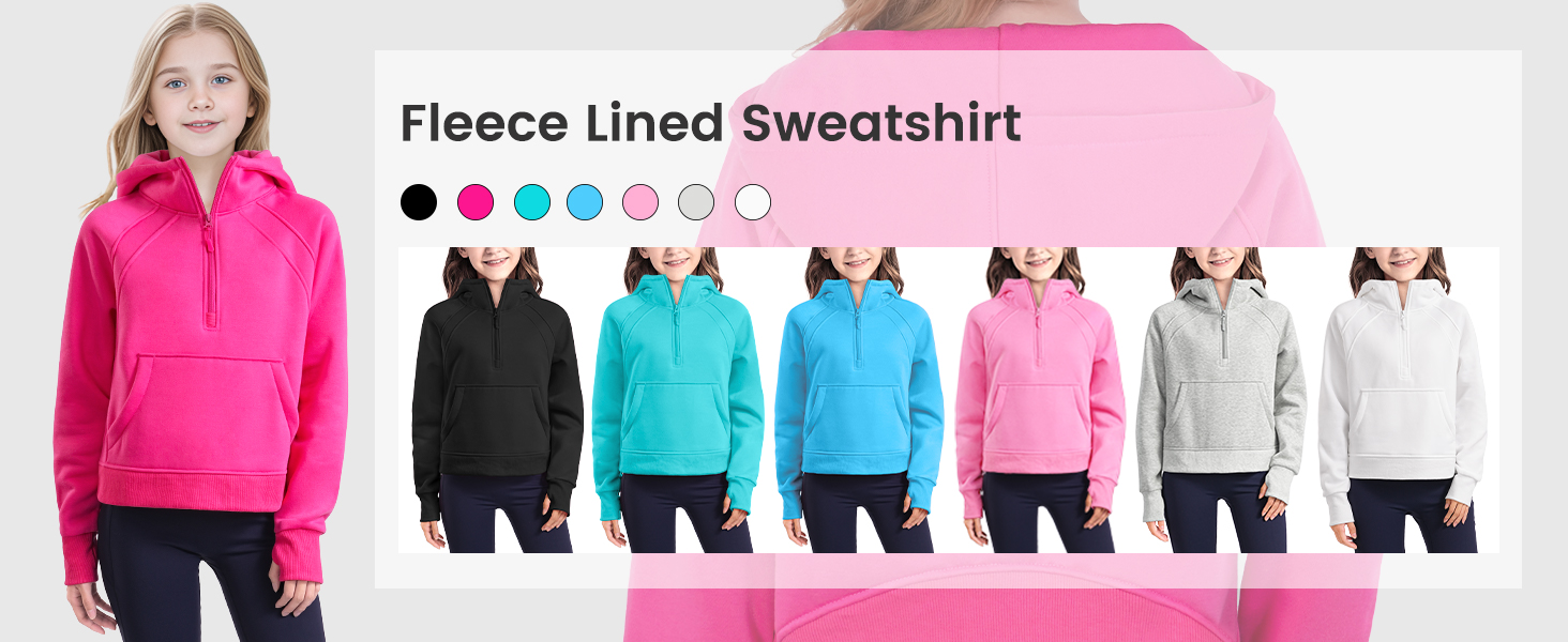 pink girls sweatshirts