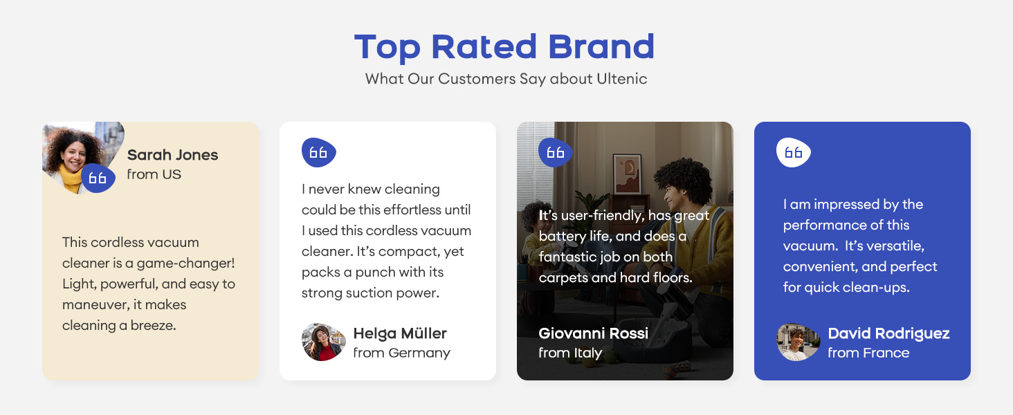 ultenic cordless vacuum cleaner