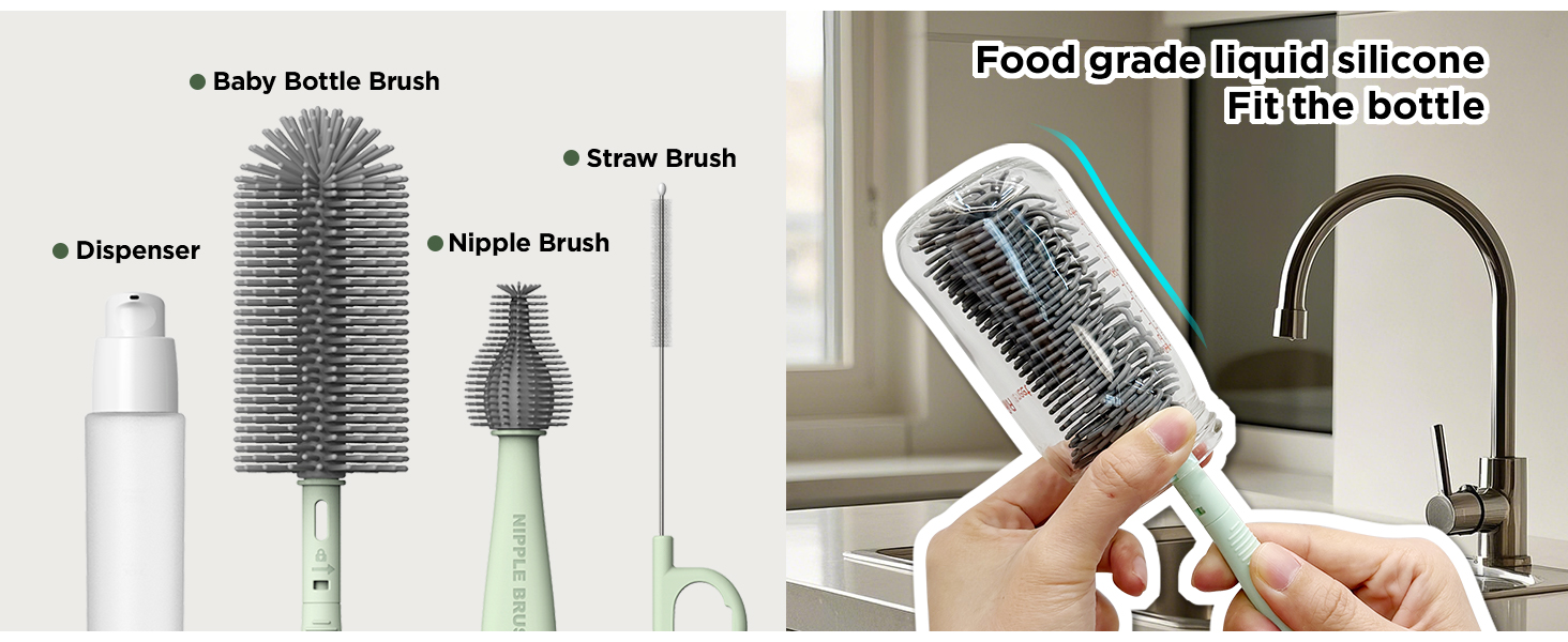 travel baby bottle cleaning kit