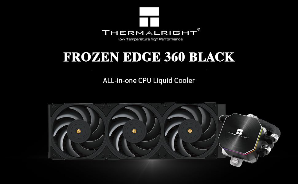 Amazon.com: Thermalright Frozen Edge 360 Black AIO Water