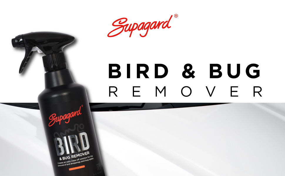 Supagard Bird Poo Remover For Cars Easily And Effective Car Care Bird & Bug Remover 500ml