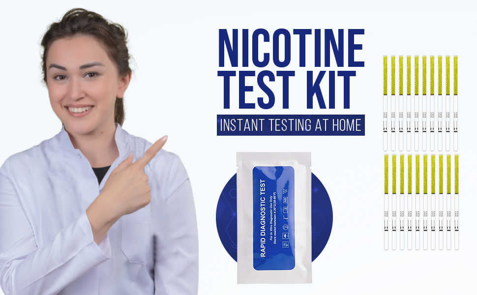 20 x Vape Test Kit Smoking Test Kit Nicotine Test Kit Home Urine