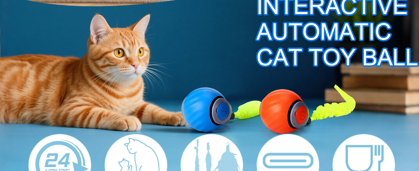 Interactive Cat Toy Ball