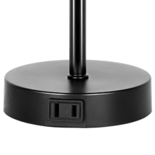 Table Lamp wit AC Outlet