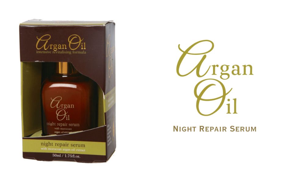 Xpel Argan Oil Night Repair Serum Intensive Revitalising Formula with
