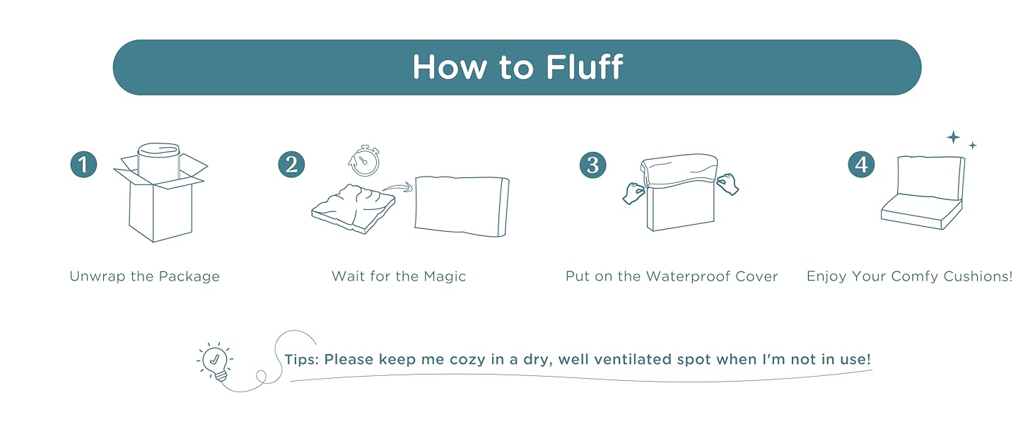 how to fluff