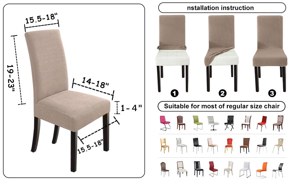 dining room chair slipcovers set of 6