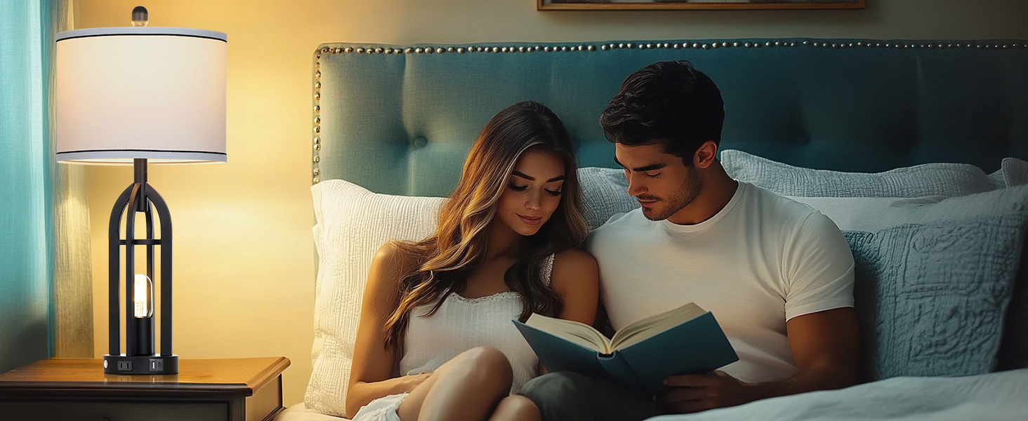 Industrial Beside Table Lamp